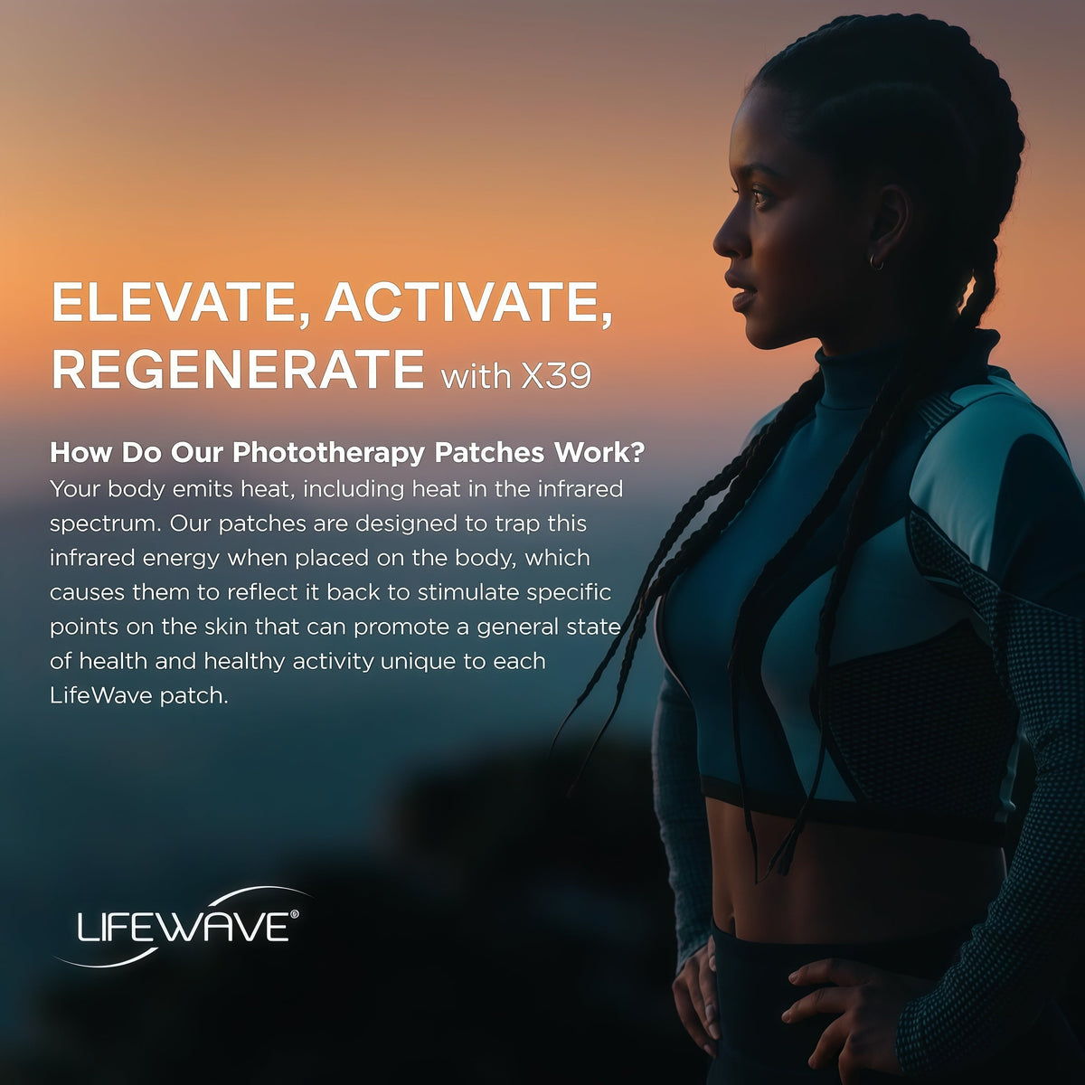LifeWave X39 Patches - Supports Improvements of Strength and Stamina - Supports Improved Exercise Performance - No Drugs or Stimulants - Innovative Patch Technology for Enhanced Wellness - 30 Patches
